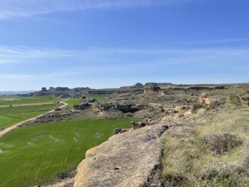 Vista de algunos torrollones desde Alberuela de Tubo.